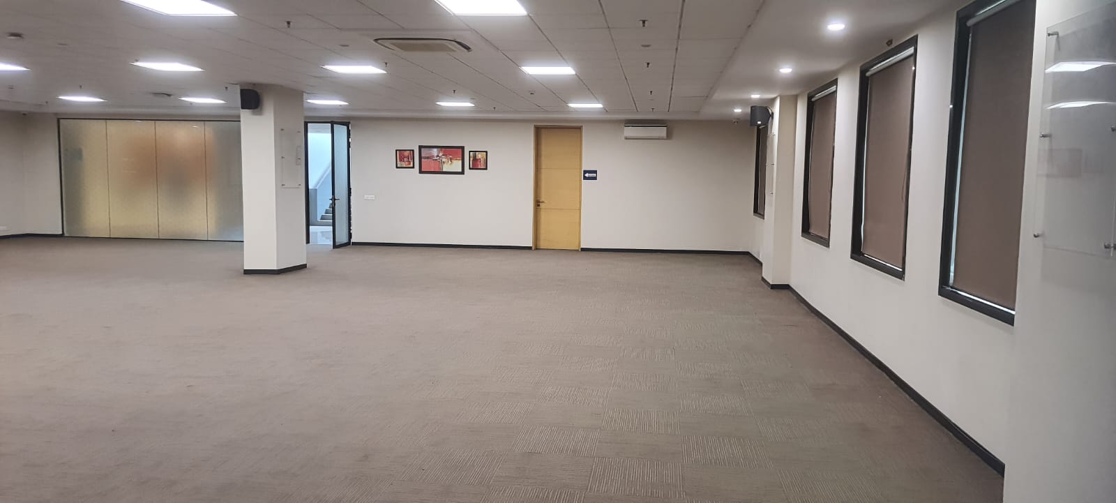 Semi furnished office space available on Ground Floor in Film City